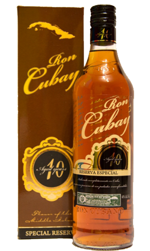 Ron Cubay Anejo 10 år Reserva, 40%